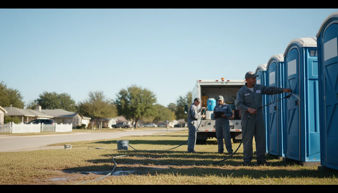 Long-Term Portable Toilet Rental in Pawnee, IL near me